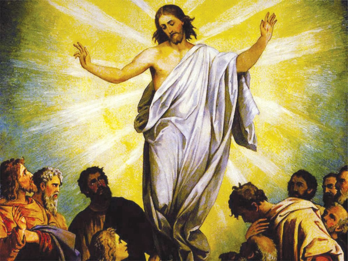 "While in heaven he is also with us, and we, while on earth, are with him. He is here with us by his divinity, his power, and his love. We cannot be in heaven, as he is on earth, by divinity, but in him, we can be there by love." - St. Augustine of Hippo