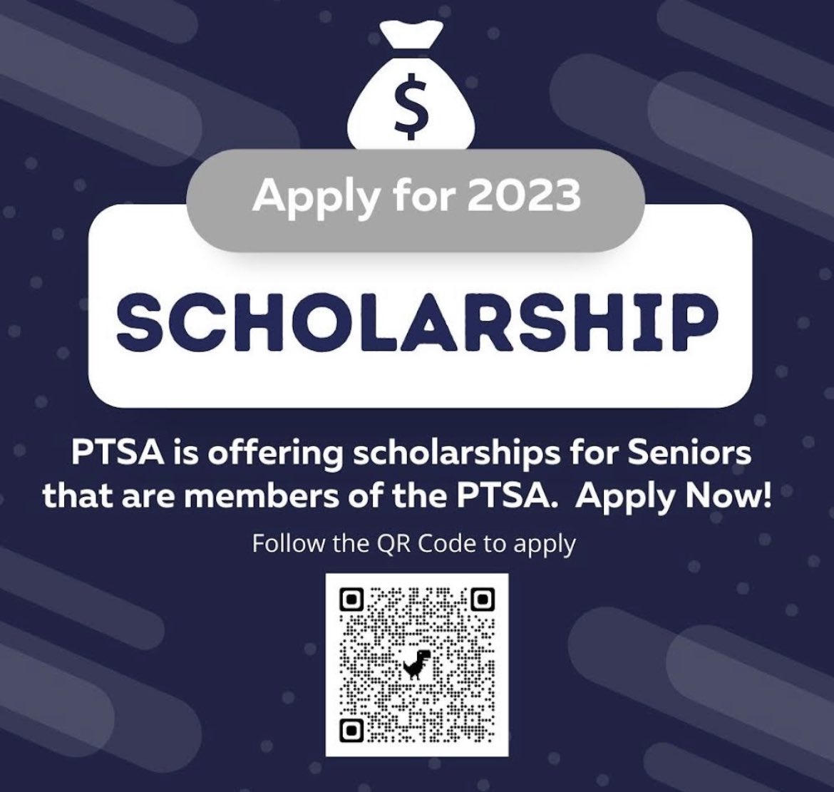 Never too late to apply for scholarships!
