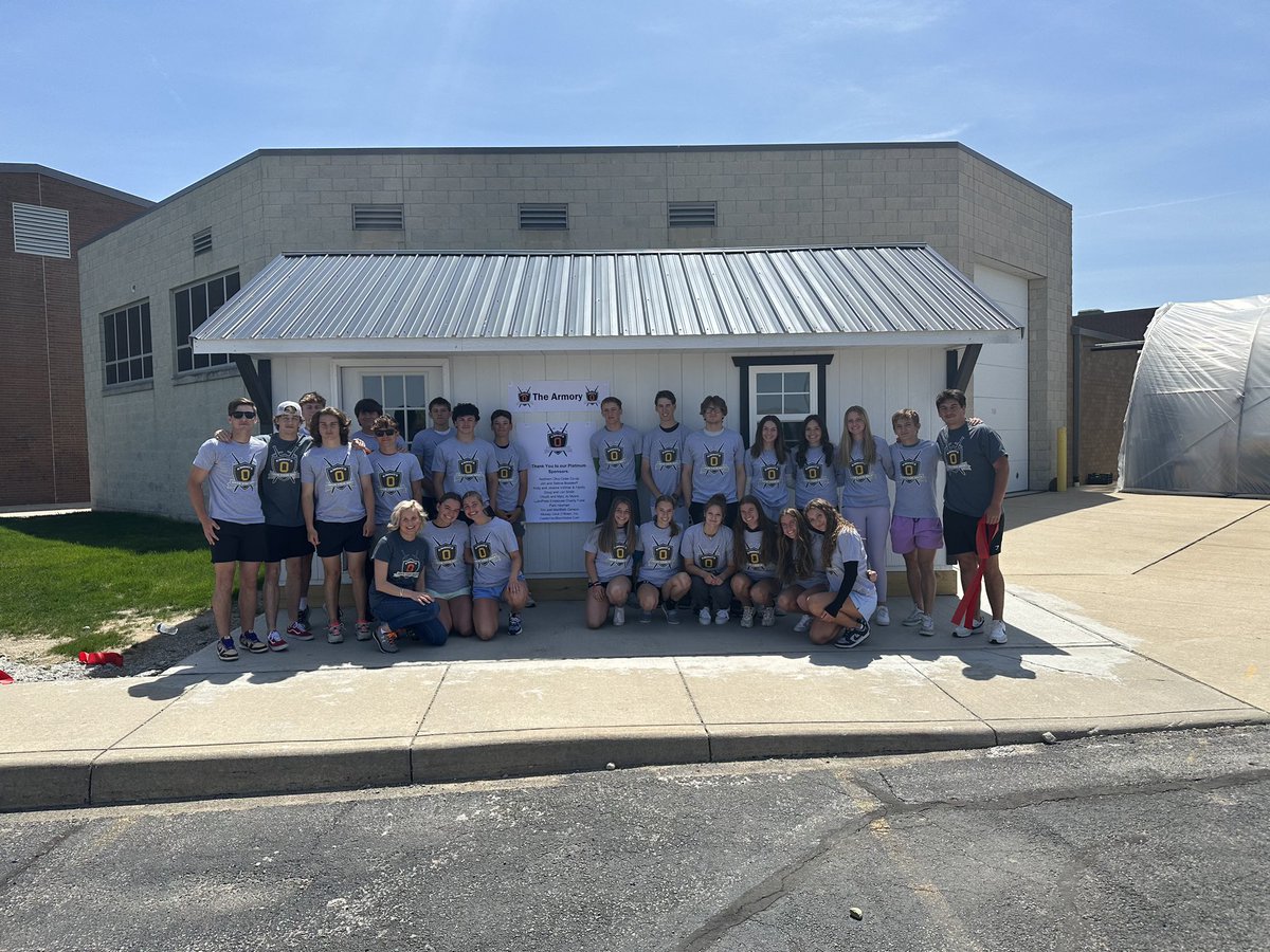 This weeks bags of food have been delivered to our #LittleKnights! Please spread the word; #TheArmory is OPEN! Any Otsego resident in need is welcome to stop in and take what they need, no questions asked. It’s open 24/7! #KnightsHaveYourBack #BeTheGood #MrsVollmar