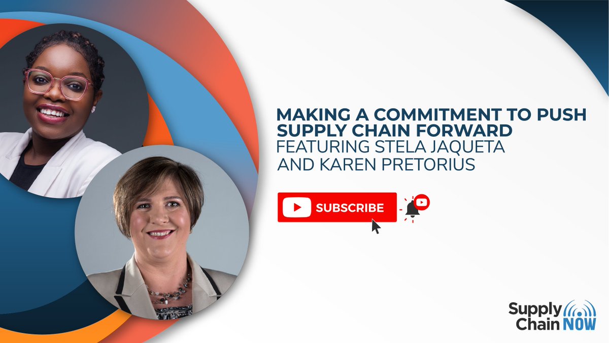 Check out this episode, as Stela Jaqueta, and Karen Pretorius join @ScottWLuton and @jennyfroome, Chief Operating Officer at @SAPICS01, to discuss their passion for supply chain and how they apply it to support others. 

bit.ly/4352P6U
#Africa #supplychain #leadership
