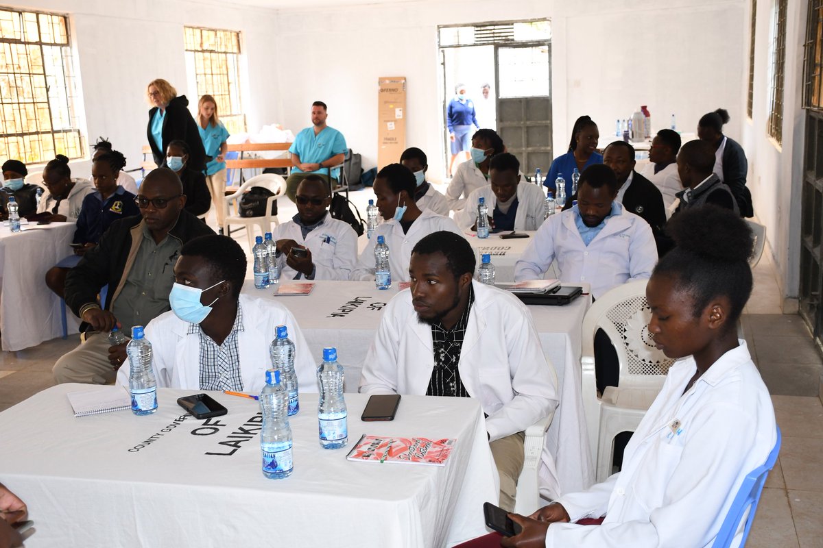 Laikipia_health's tweet photo. @NanyukiH has progressed to a level where it can support the training of health workers at basic, post-basic and specialist levels. (File photos) https://t.co/ZDPoL3Swi4