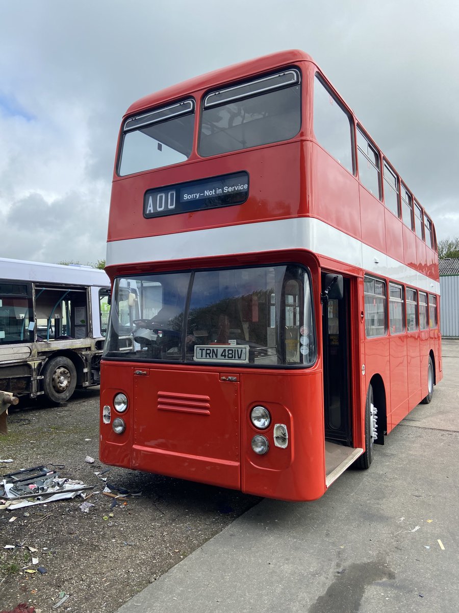 We do work on modern vehicles also haha nice to Refurb another classic for the Ribble Trust looks as good as the day it rolled out the factory fantastic work again by the team at Read Commercials they take pride in their work