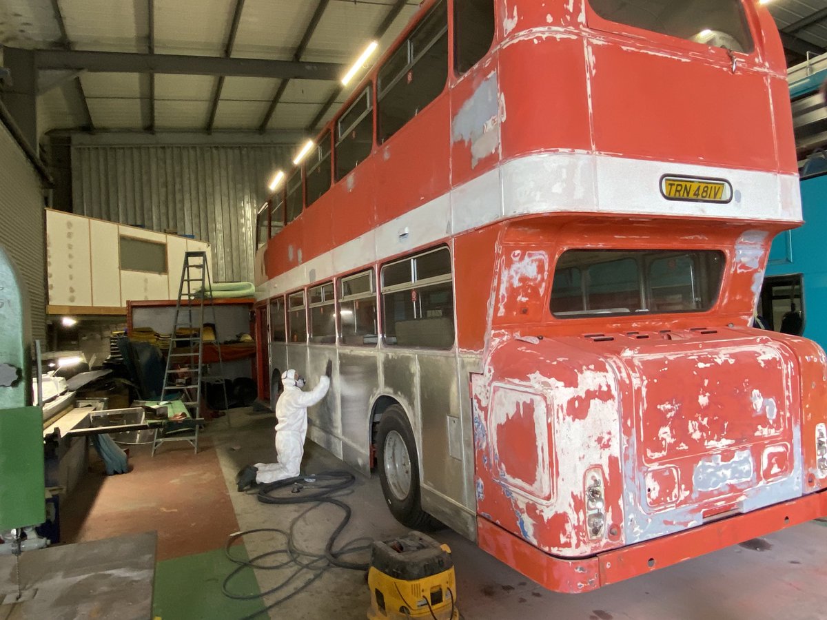 readcommercials's tweet photo. We do work on modern vehicles also haha nice to Refurb another classic for the Ribble Trust looks as good as the day it rolled out the factory fantastic work again by the team at Read Commercials they take pride in their work https://t.co/0I6GFVpKbH