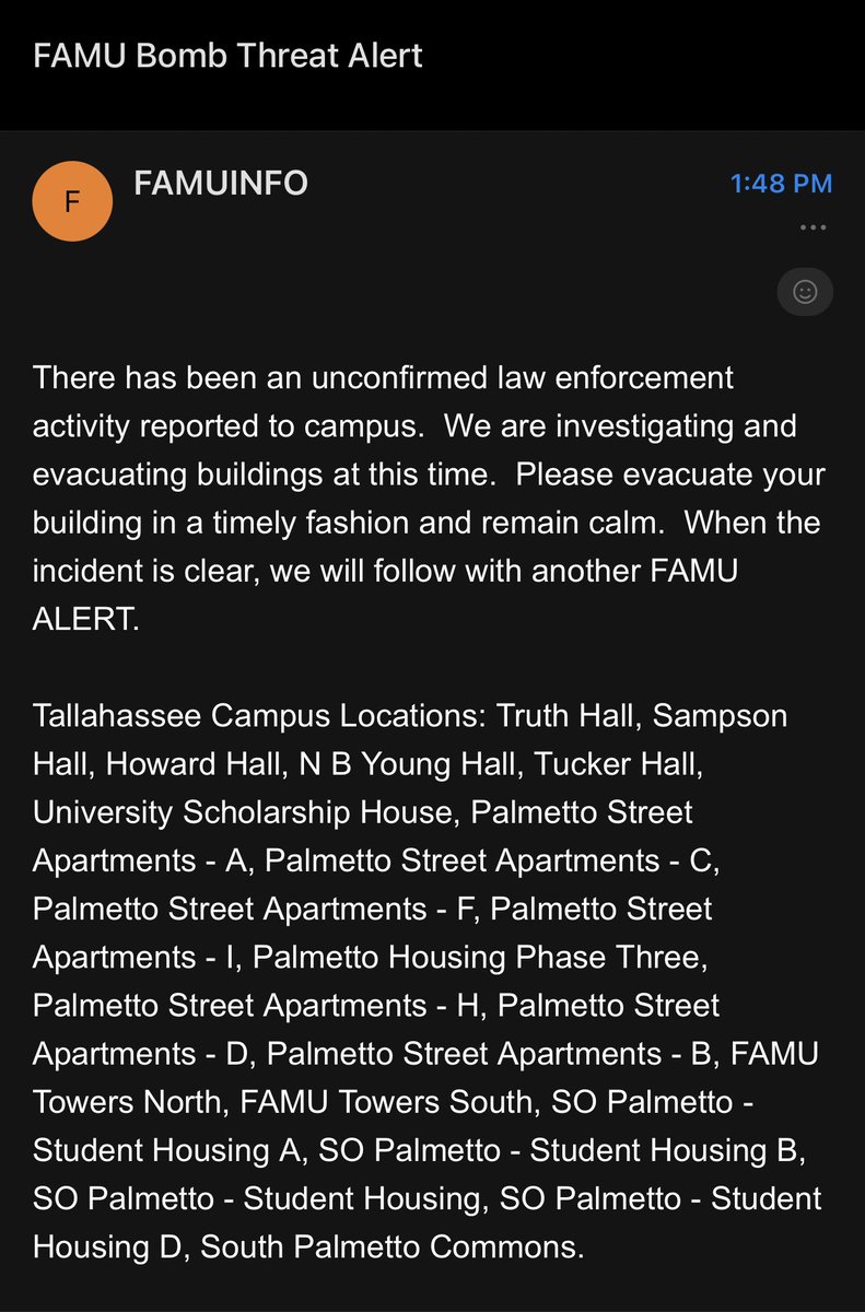 okay now .. a bomb threat, keep it cute .