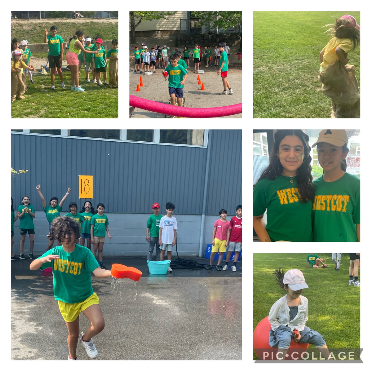 The joy of Sports Day <a href="/westcot_school/">Westcot School</a>.  A beautiful day for fun!