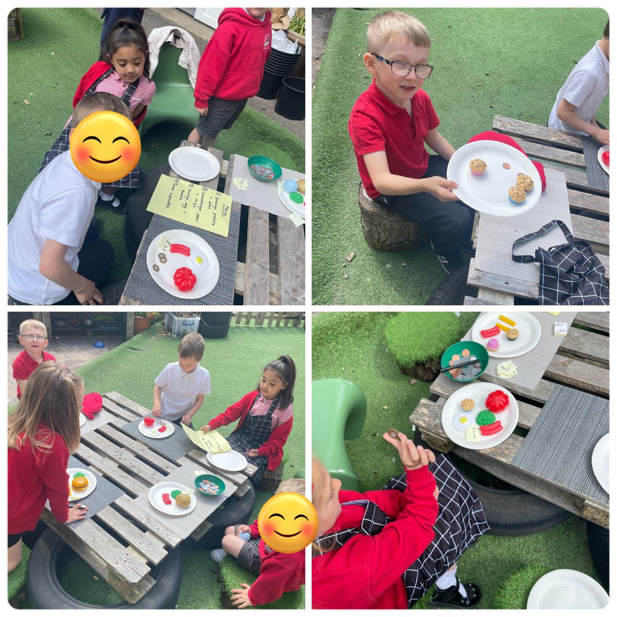 BubsyTownhill's tweet photo. #tcsyear1 Mental Health Awareness Week🥰🤍This week’s activities, meditation 🧘♀️, belly breathing, eating meals with friends, thinking about our feelings and emotions, having quiet time and discussing things that make us happy&activities outdoors 😃 #TCSHW https://t.co/lLdvzO2iwf