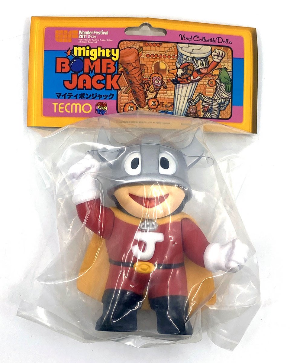 ToyUndergroundS's tweet photo. Medicom Toy TECMO MIGHTY BOMB JACK Vinyl figure
Available at our online store!
https://t.co/4QxXjjqtIL
#toyundergroundstore #sofubi #ソフビ #vinyltoy #softvinyltoy #玩具 #doll #toys #Tecmo #テクモ株式会社 #マイティボンジャック #bomb #MightyBombJack https://t.co/VFTcDK6CJR