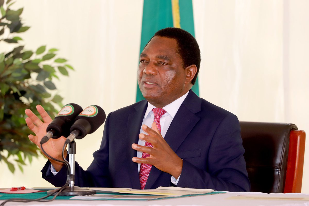 Hakainde Hichilema tweet media