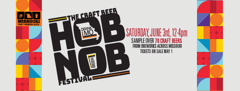 Get your🎟️now for THE craft beer event of the year! Come to @Schlafly Bottleworks on 6/3 from 12-4PM to taste some of the best beer made in the Show-Me State. Sample beers from all over MO - including many that are not currently available in STL. Get tix: bit.ly/HobnobTix
