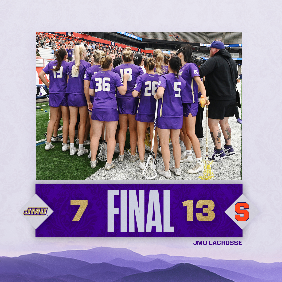Fought them all the way.

Forever proud of the 2023 squad. 💜

#GoDukes