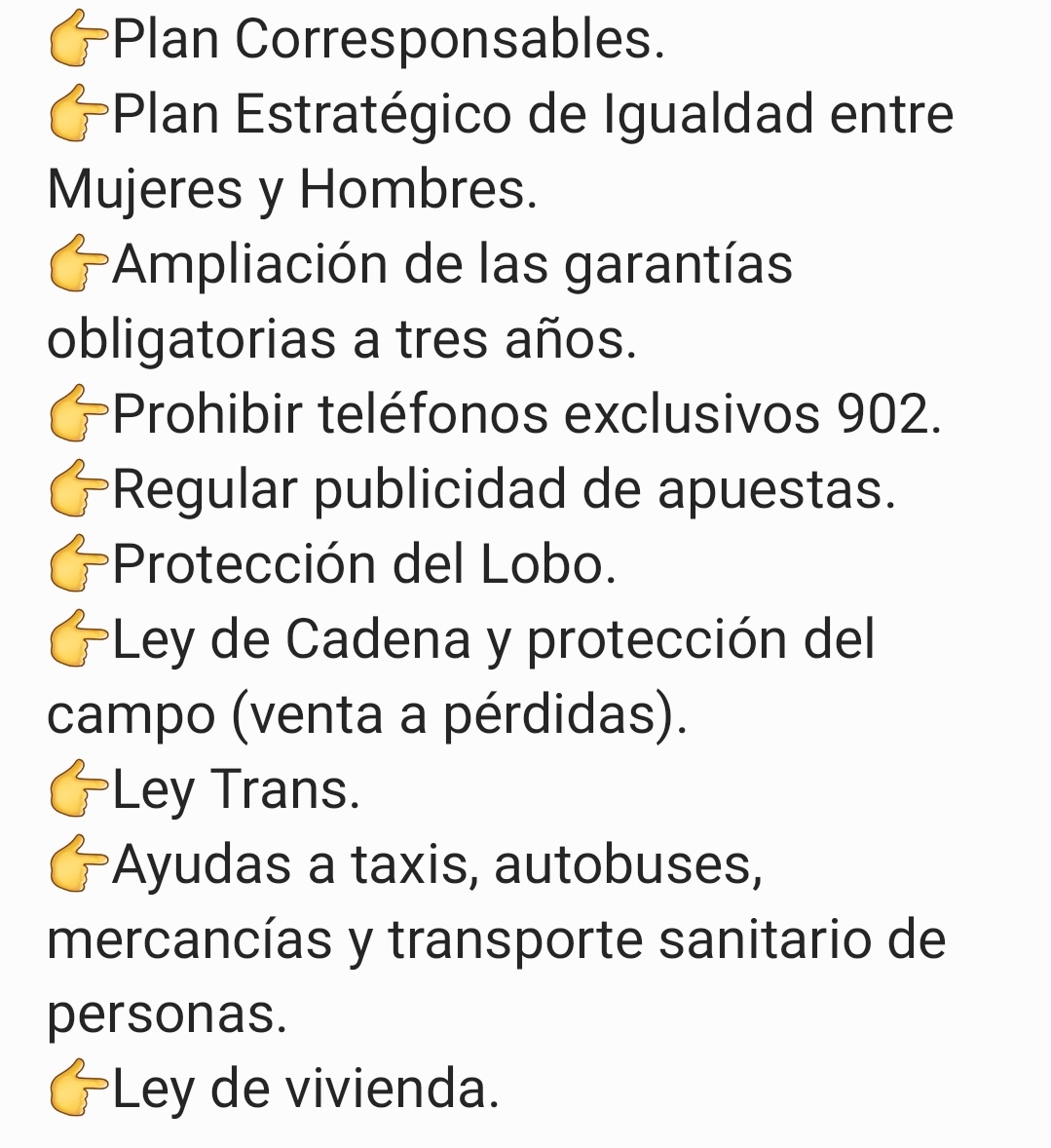 Hacer política es ésto, y no hablar de ETA que no existe como hace #Feijóo o poner una planta en el balcón como dice #Ayuso

#YoConIreneMontero 
#YoConPodemos 
#YoConIoneBelarra