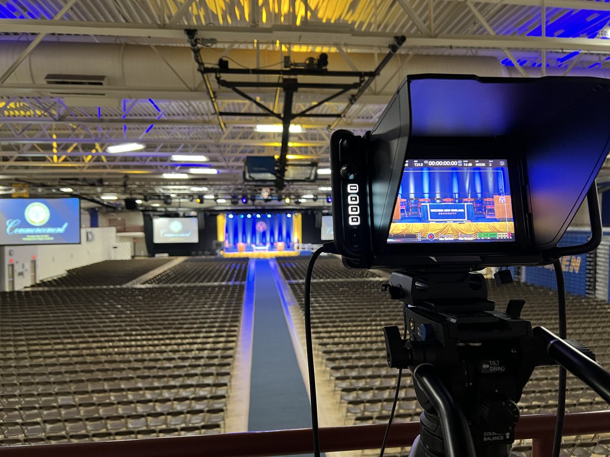 WNEUniversity's tweet photo. Weβre getting the stage set! Join us for our Commencement ceremonies this weekend celebrating the Class of 2023 and their accomplishments ππ #WNEGrad
πΉ Undergraduate: Saturday, May 20 at 2:00 p.m.
πΉ Graduate: Sunday, May 21 at 2:00 p.m. https://t.co/x068TtvfQm