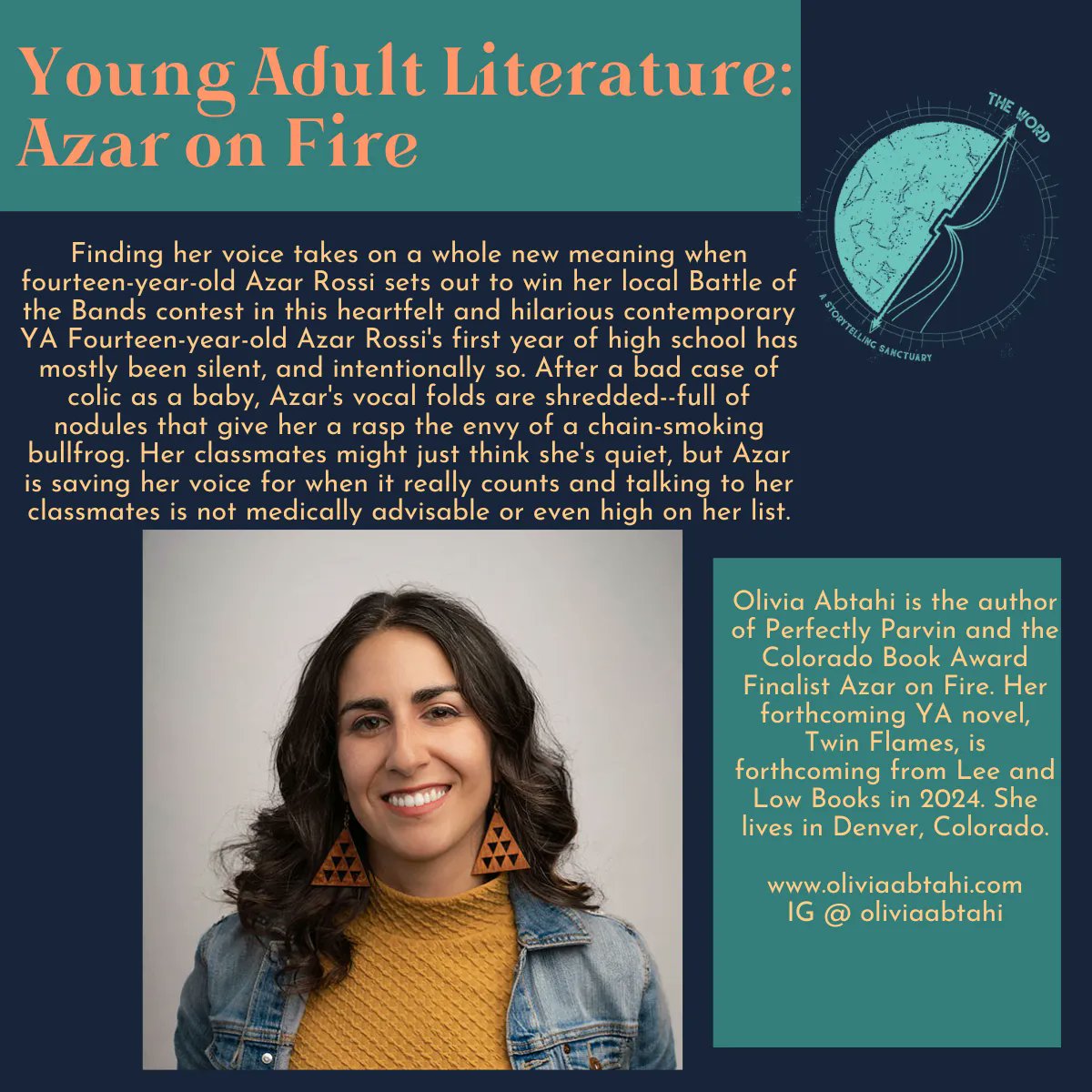 The Word is so happy to celebrate these incredible voices from the communities we serve. Congratulations on being Colorado Book Award Finalists! <a href="/andreagibson/">Andrea Gibson</a> <a href="/emilytheperez/">Emily Perez (she/her)</a>