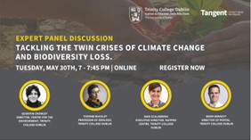Join us for this online discussion on addressing the dual crises of climate change and biodiversity loss at 7pm on May 30th. Sign up here: share.hsforms.com/15B7dMkxNTjGV-…
@y_buckley @MrkBnt @AICBRN @iCRAGcentre @TCD_NatSci @TCD_Environment