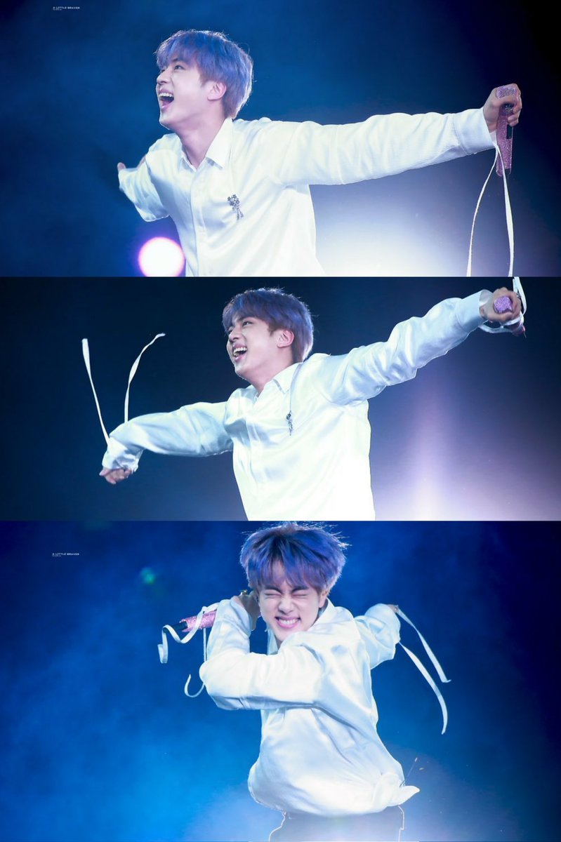Mybelovedjinnie's tweet photo. WE LOVE YOU JIN

#방탄소년단진 #JIN #BTSJIN https://t.co/L6yvRmCUi0
