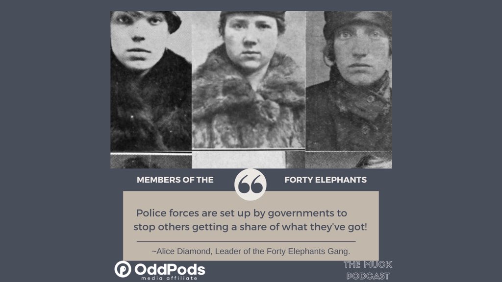 The Forty Elephants were once the most notorious all-female gang in London, BUT their criminal empire came crashing down when law enforcement finally caught up with them. 

themuckpodcast.com

#fortyelephantsgang #thievery #london #femalegang #desperados #politicalpodcast
