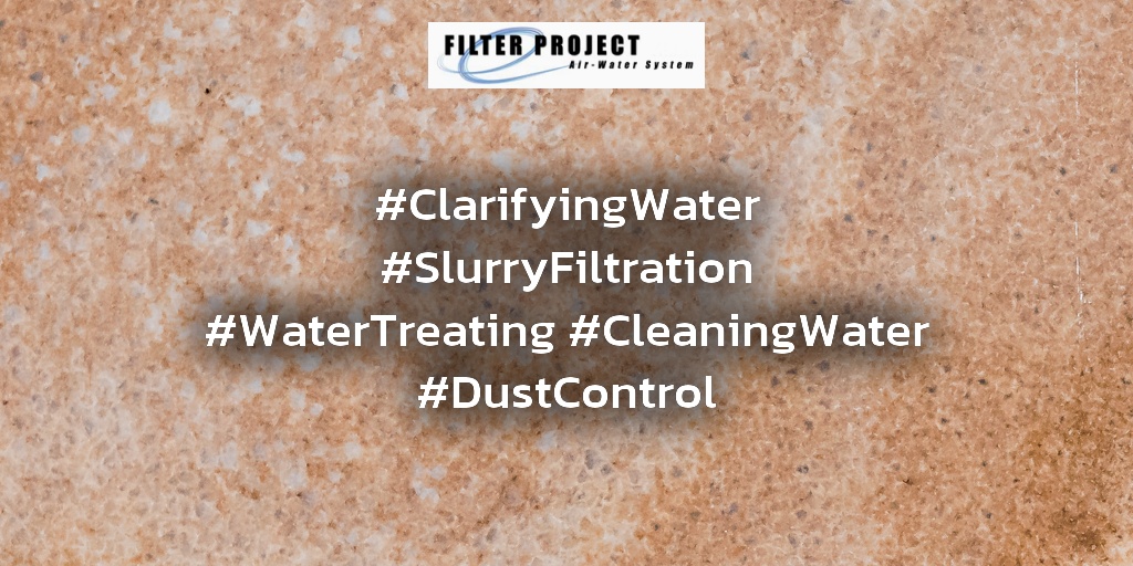 #ClarifyingWater #SlurryFiltration #WaterTreating #CleaningWater #DustControl