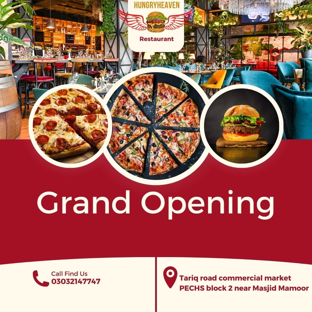 #newrestaurant #grandopening #hungryheaven