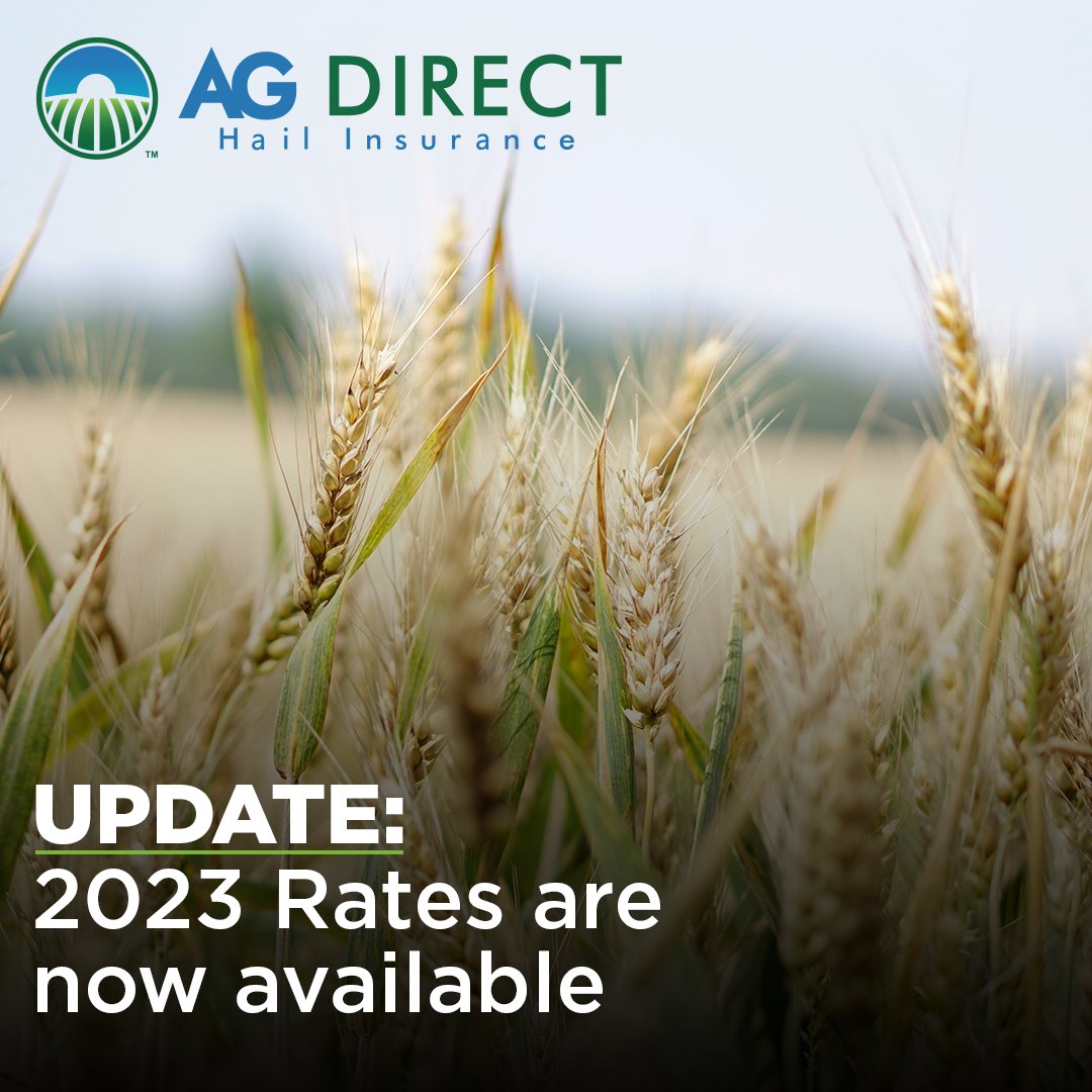 AGDirectHail's tweet photo. Our rates are available for the 2023 season! Head over to https://t.co/PoT2oGI7V7 to register and apply for a policy. https://t.co/cYKGNT0x3H