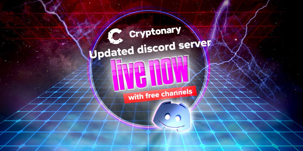 cryptonary's tweet photo. ‼️Imagine making better trades, finding more investment opportunities, never missing out on airdrops, and meeting new web3 friends. 

There’s no need to imagine… 

Our brand new Discord Server is now live to the public!

Here are 5 reasons you need to Join Cryptonary’s Server🔥 https://t.co/IWCsqt758G