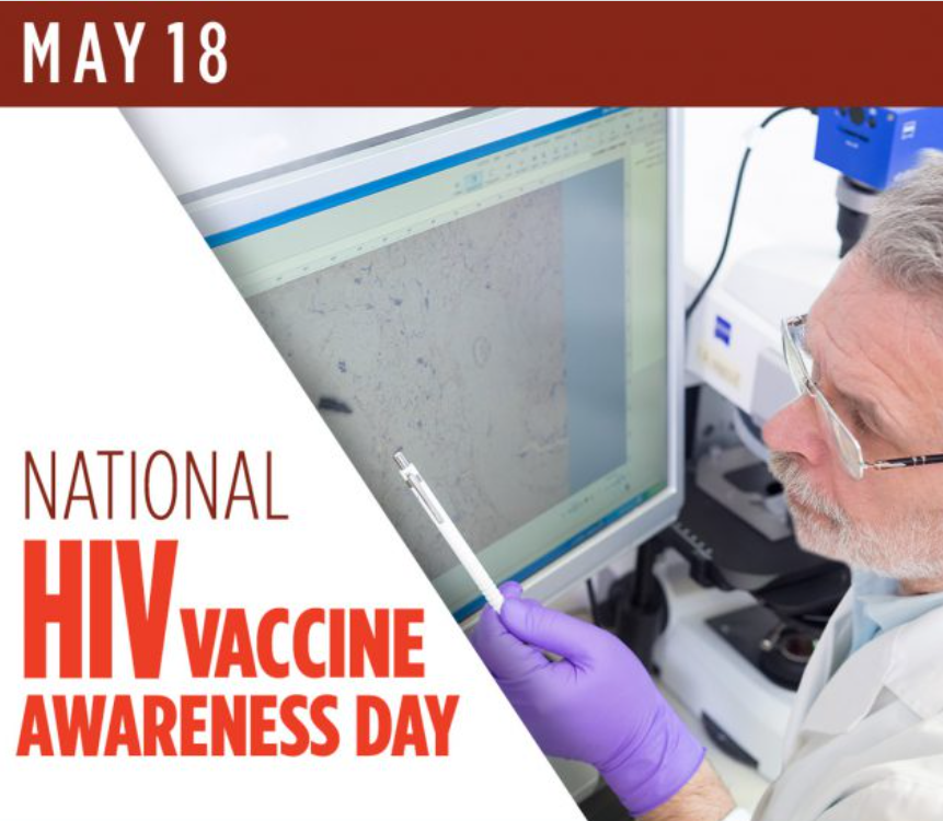 Today, is National Vaccine Awareness Day. On this #HVAD, we recognize the hard work of community members and researchers aiming to create a safe vaccine that could prevent #HIV.
#PGcounty #Maryland #STI #HIVawareness #HIVprevention #HIVpositive #HIVtesting #SexualHealth #UequalsU