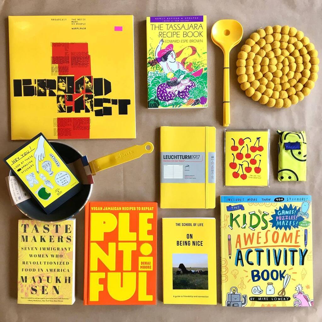 And it was all yellow.