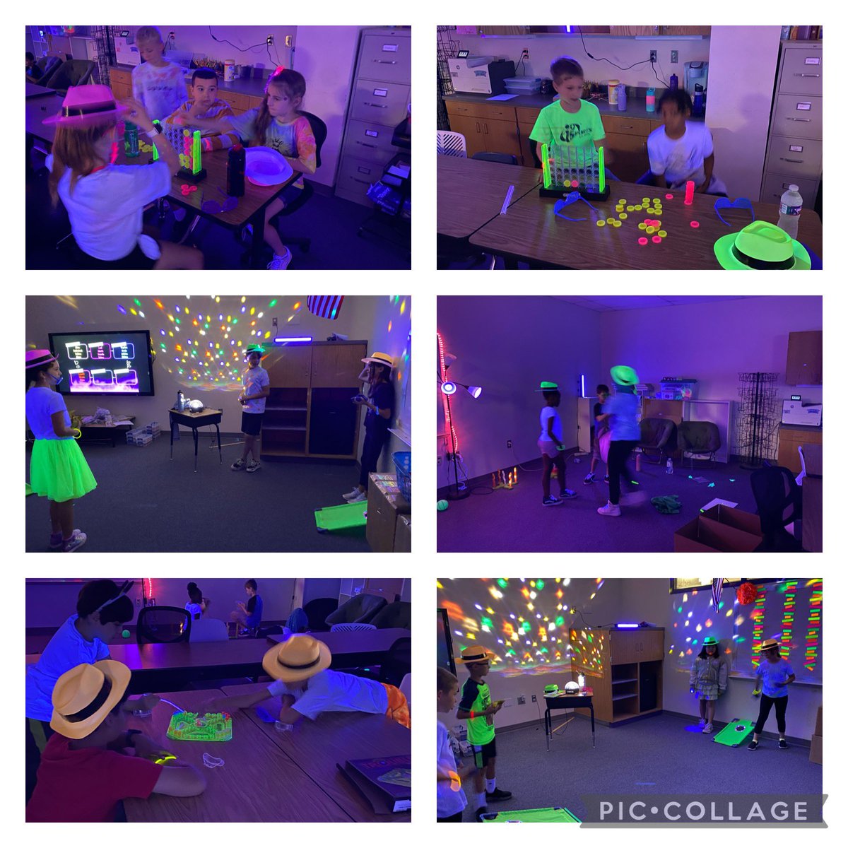 Glow Day! Cornhole, basketball, ring toss, Trouble and Connect 4!
#slaughterstrong2223 <a href="/funcheckedu/">FunCheckEDU</a> <a href="/SlaughterES/">Slaughter Elementary</a>