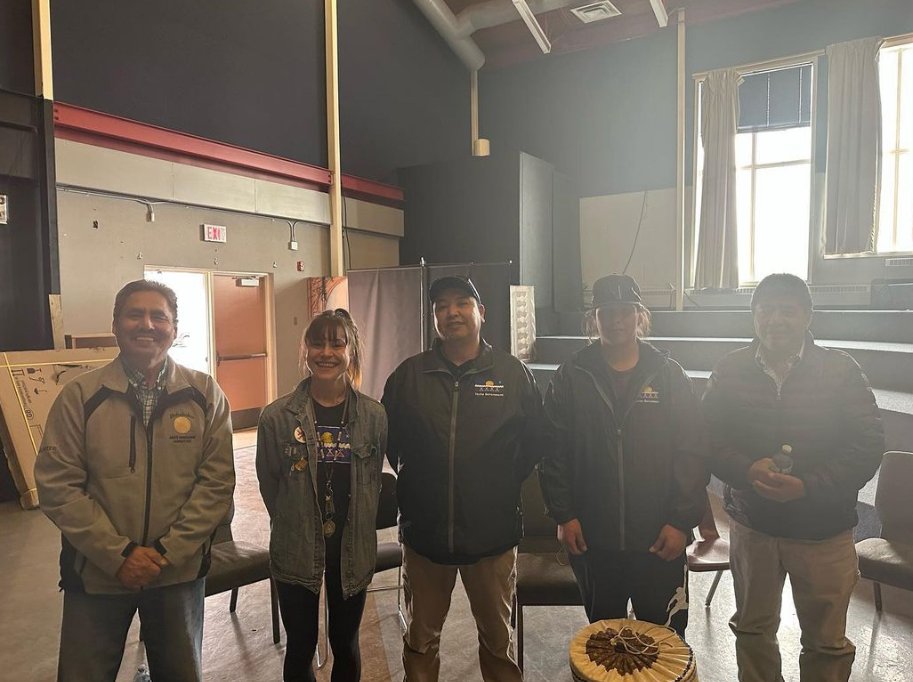 Liard_FN's tweet photo. At the beginning of this month the #Tlicho Drummers came to the community and conducted a #Drumming Workshop.

Thank you Gwenny for these wonderful photos and for bringing your students to join the fun.

And a big thank you to #Tlicho Drummers for sharing your knowledge with us. https://t.co/Ev3gYnhL41