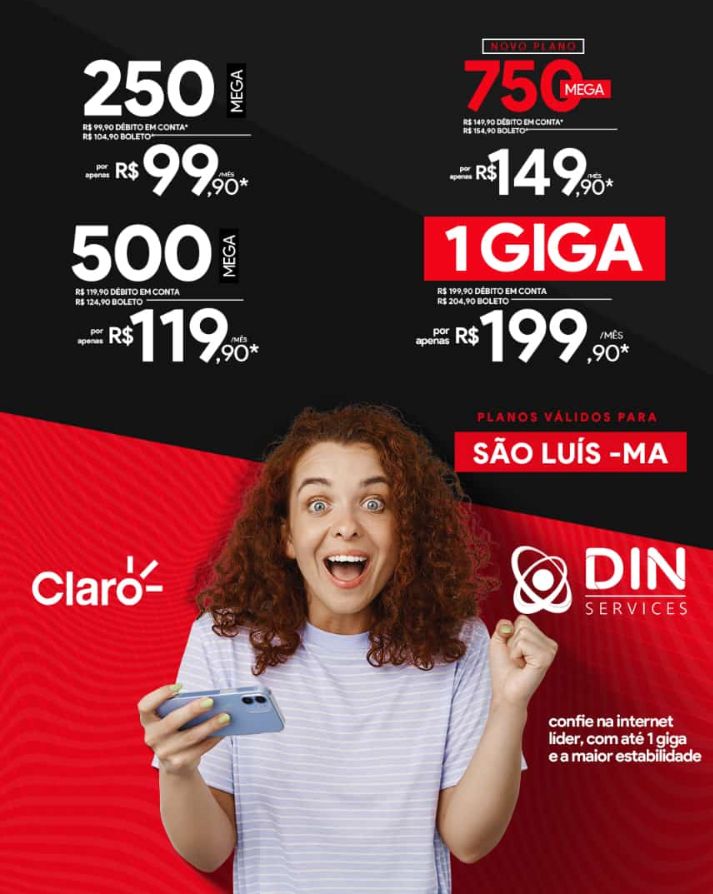 aphonsowesleym's tweet photo. Claro Internet Residencial 

Nossas Ofertas 

Interessados é só chamar https://t.co/DaliKigQDi