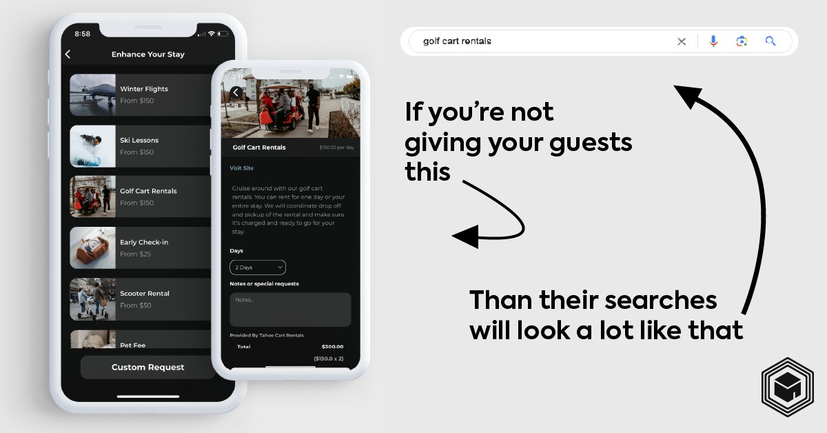 dack_inc's tweet photo. Upsells are a major revenue opportunity for #propertymanagers

DACK users who have implemented our upsell platform see a 5x ROI on average.

If you don't offer your guests these products and experiences, they'll just look somewhere else. https://t.co/GdgDwlnziq
