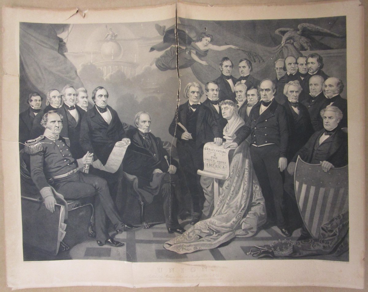 ACAPaper's tweet image. Restoring history? Don’t make us repeat ourselves! 

This etching had acid burn, foxing, surface dirt, marks, small edge tears, creases, and liquid staining. We used the cleaning bath, mended the tears, deacidified, and pressed it.

#ACAPaper #PaperRestoration #BeforeAndAfter