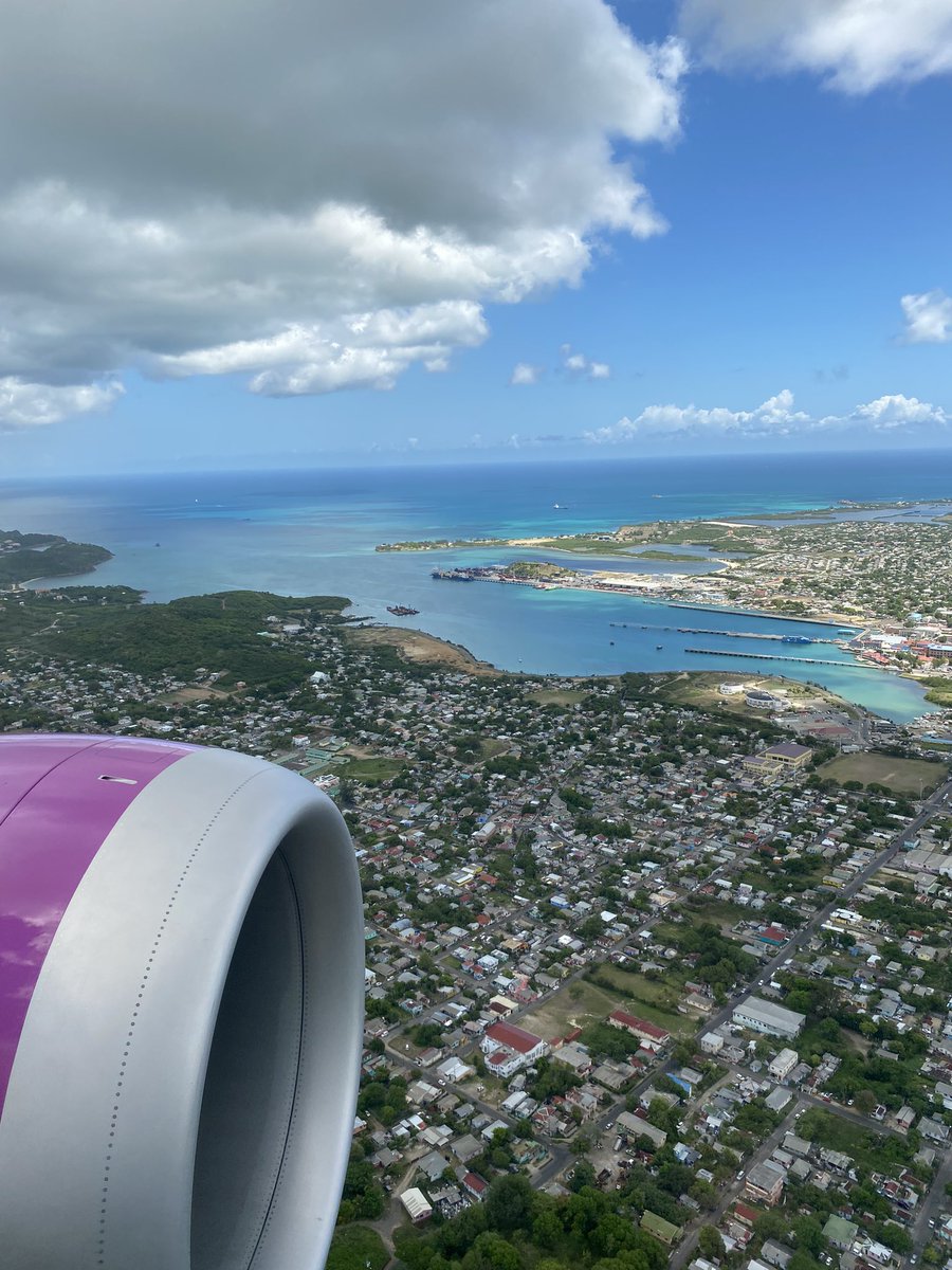 Thanks @iflycaribbean for getting us to Antigua @antiguabarbuda safely 🤩

The land of Jamaica Kincaid 📖, Sir Viv Richards 🏏 and Burning Flames  🎤 
🇦🇬🇦🇬🇦🇬🇦🇬🇦🇬🇦🇬

#anufamtour2023 #ABRestaurantWeek #LoveAntiguaBarbuda #AntiguaBarbuda