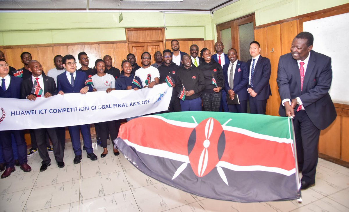 Proud to be representing <a href="/multimedia_uni/">Multimedia University of Kenya</a> and Kenya at the Huawei ICT Competition Global Final, thanks to <a href="/HuaweiKenya/">Huawei Kenya</a> <a href="/Huawei/">Huawei</a> 
<a href="/MusaliaMudavadi/">Musalia W Mudavadi</a> graced the event.

#tech #ict