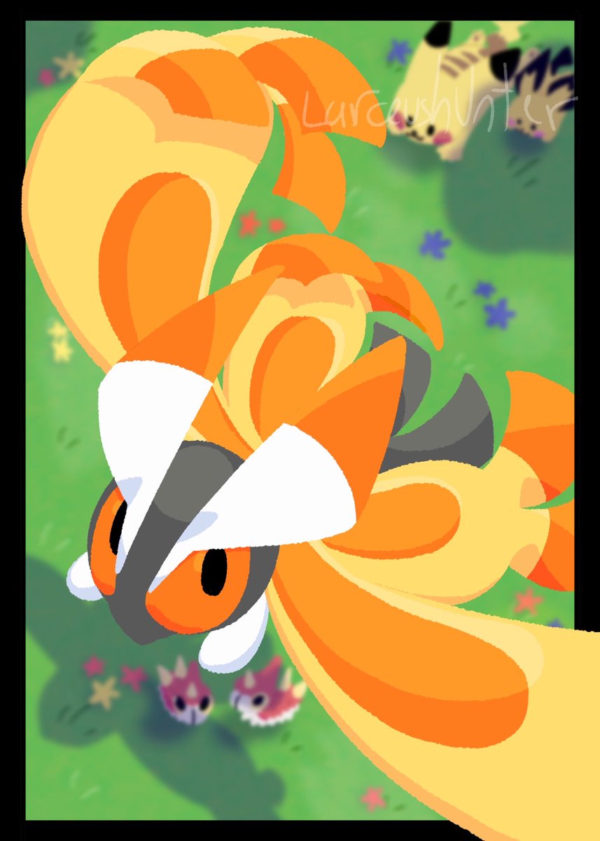 Love #Mothim so I made a fake full art Pokémon card for him lol 
One version without the text #pokemon #pokemonfanart