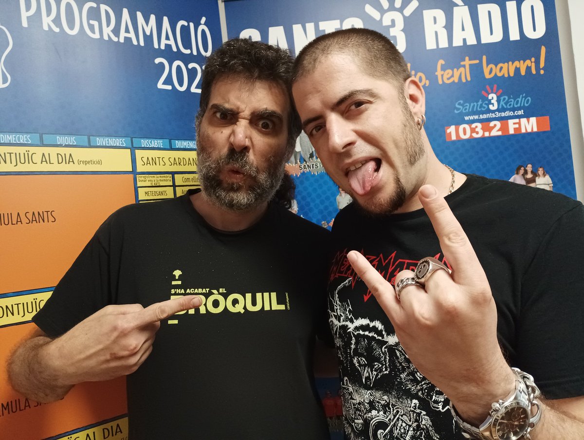 I avui hem repetit amb l'Aleix de <a href="/Ratpenatoficial/">Ratpenat</a>!
100% ràdio
100% indecents
🖤🖤🖤🖤🖤