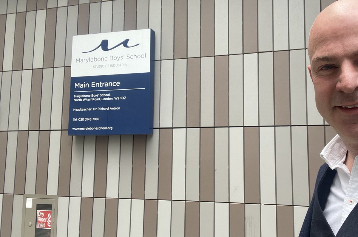 🇬🇧 TeacherToolkit.co.uk on Twitter: "💥 Back at Marylebone Boys’ School ...