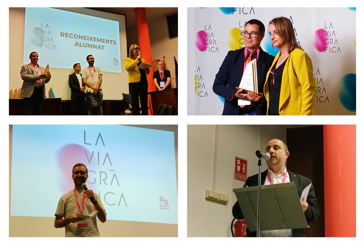 impulsfp's tweet photo. 🍾😎 PROJECTE
🔸🔸🔸🔸🔸🔸

🥳 La Via Gràfica
🏭 IFP Antoni Algueró
📍 Sant Just Desvern

💼 Gala #empresa #alumnat
☂️ @fundaciobcnfp 
🏆 #PremisImpulsFP

@ifont13 @ifp_alguero @santjustcat @LaJusta_ @educaciocat @fpcatalunya @elisenda_boldu https://t.co/TseMw4BcLk