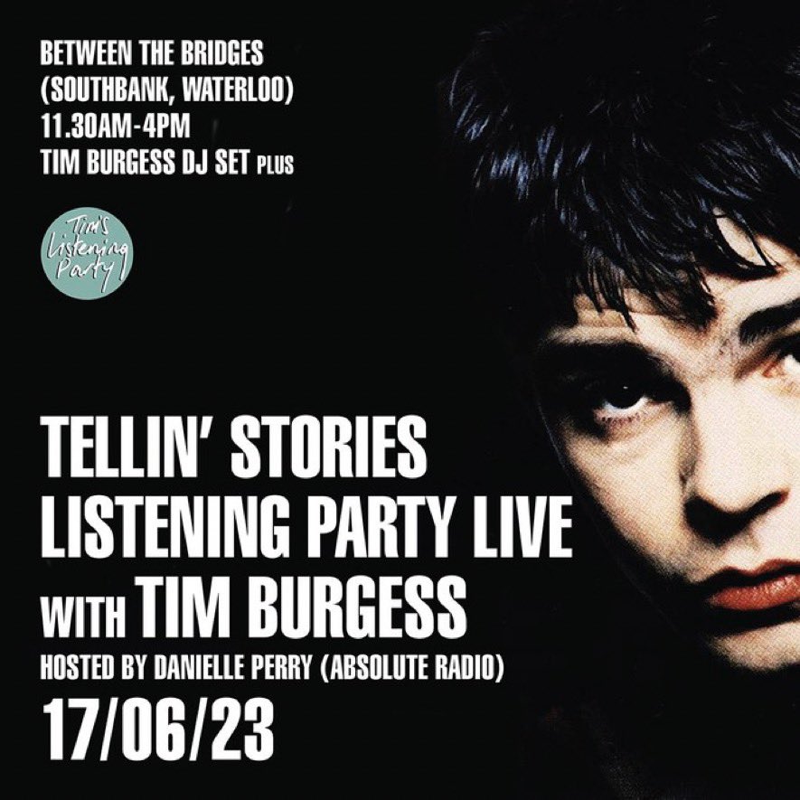 Retweet for a chance to win my (signed) copy of the new clear vinyl pressing of Tellin’ Stories. Winner picked at random 9am on June 16th I’ll be in London on June 17th for a Live @LlSTENlNG_PARTY, where I’ll be DJing too Tickets here dice.fm/event/rnaay-pr…