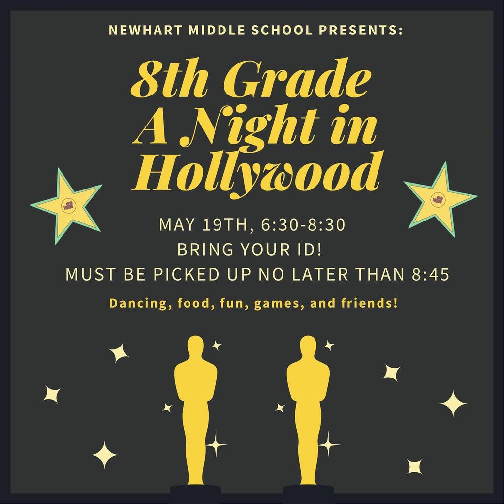 FNMSpanthers's tweet photo. We’re so excited for your 8th grade dance, Panthers! Don’t forget your IDs for check in 🤗 ⭐️ https://t.co/gPvXjXrDJ4 https://t.co/4vTBdPP2S6