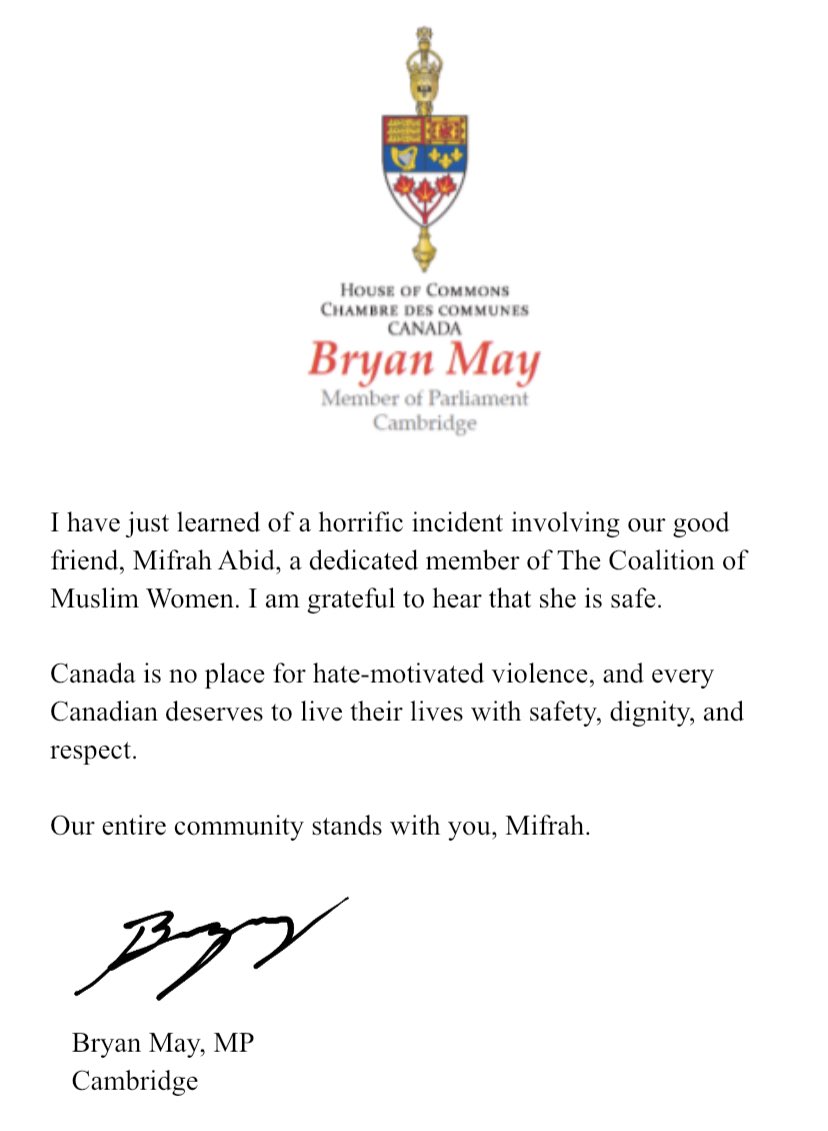 Please see my statement regarding yesterday’s incident.