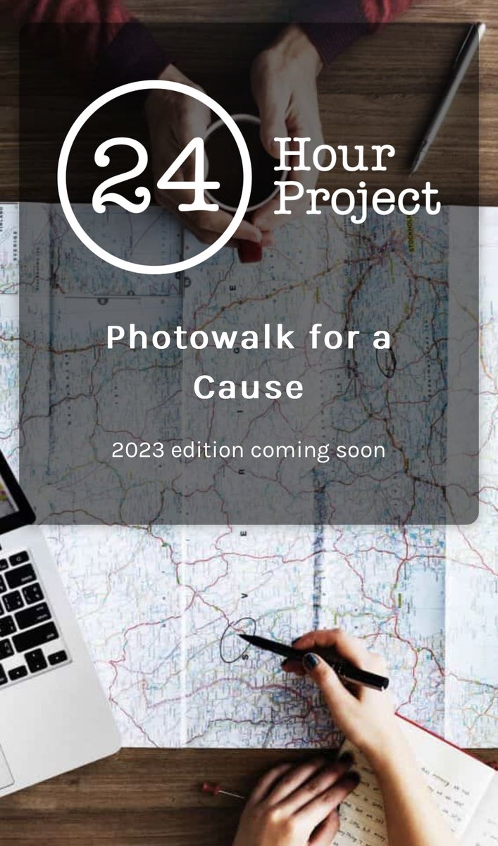 24HourProject's tweet photo. Photowalk for a Cause | Coming soon

#photowalkforacause #24hourproject https://t.co/xEfkh7457b