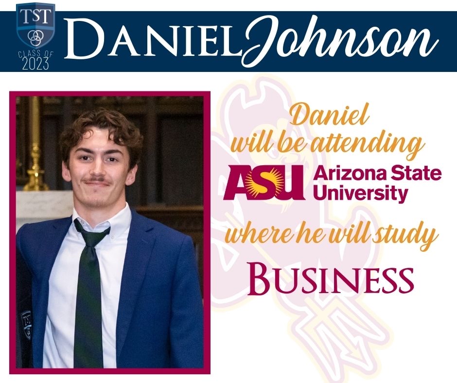 🎓Congratulations, Daniel Johnson 🎓

Class of 2023 graduate, Daniel, is headed to Arizona State University where he plans to study Business.
