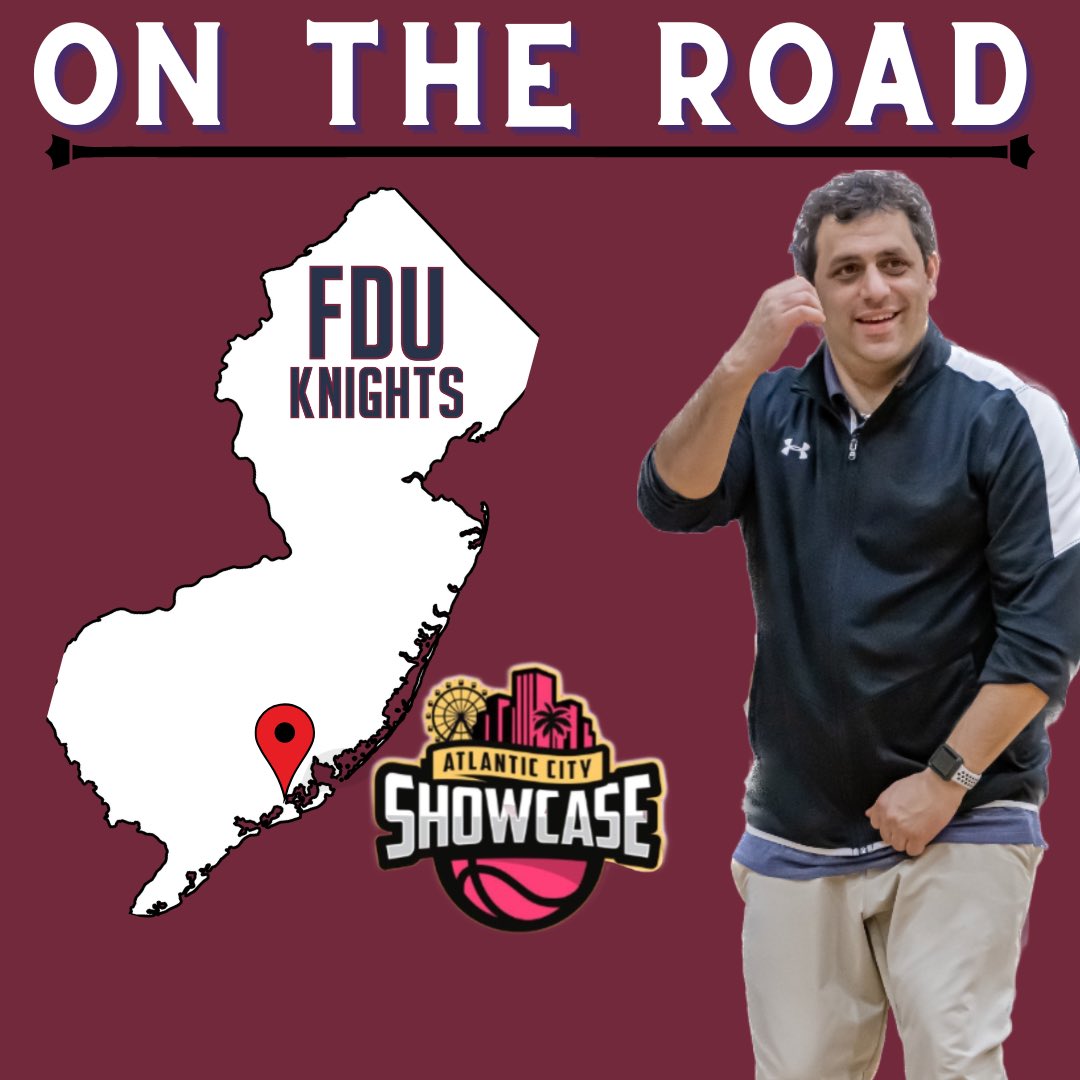 Hitting the Road for the Weekend for Atlantic City Showcase!! 

Drop your schedules if you want - Looking forward to watching potential future Knights! #NCAALivePeriod
