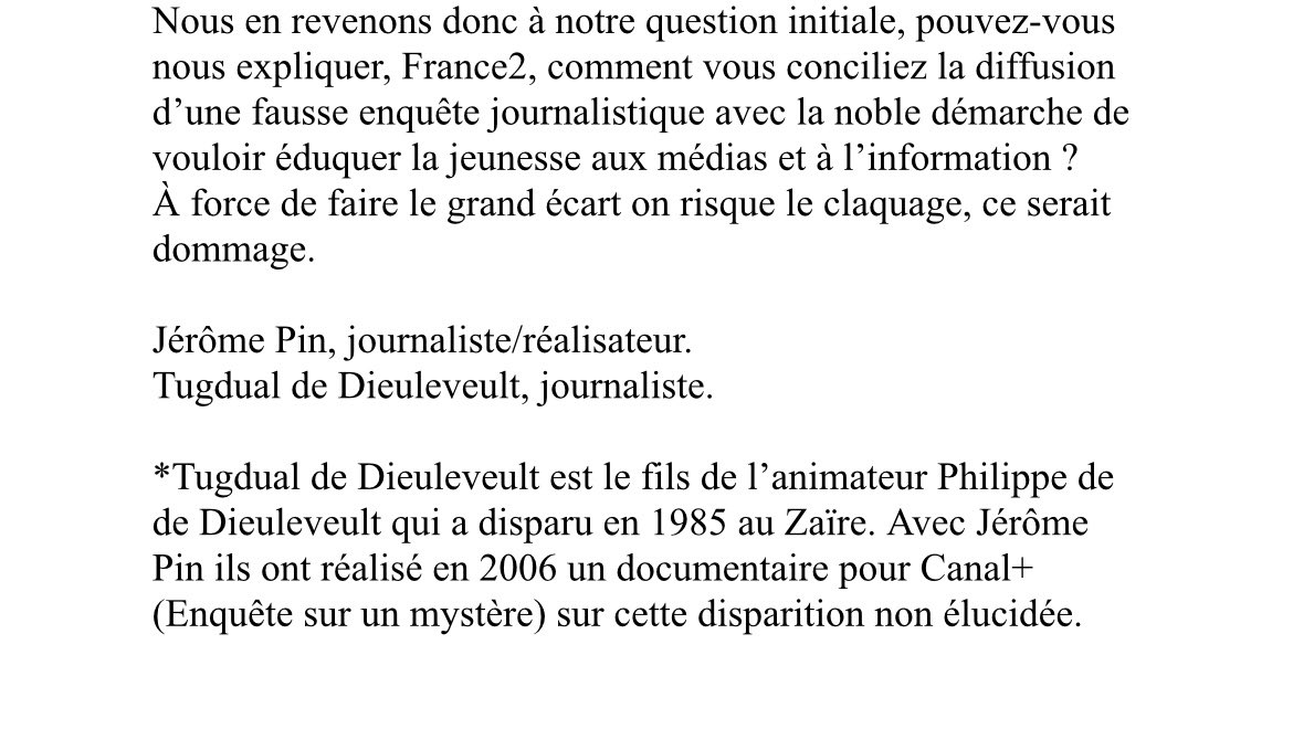 TugdualdD's tweet photo. Tribune à propos du doc 
Par @JrmePin que je signe avec lui ! https://t.co/SyomXNK0im