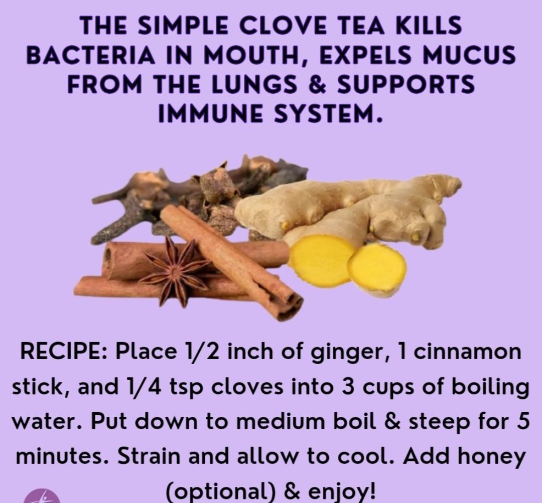 NFTBuzz2's tweet image. #Boost your #immune_system with #Clove tea. 
.
.
.
.
.
.
#HealthForAll #HealthyLiving #healthandsafety #HealthyFood #healthandfitness #fitness #flu #cough #FastX #bankalar #TAEYANG #حركة_النقل_الخارجي #SRHvRCB #healthandwellness #HealthyNation #medicine