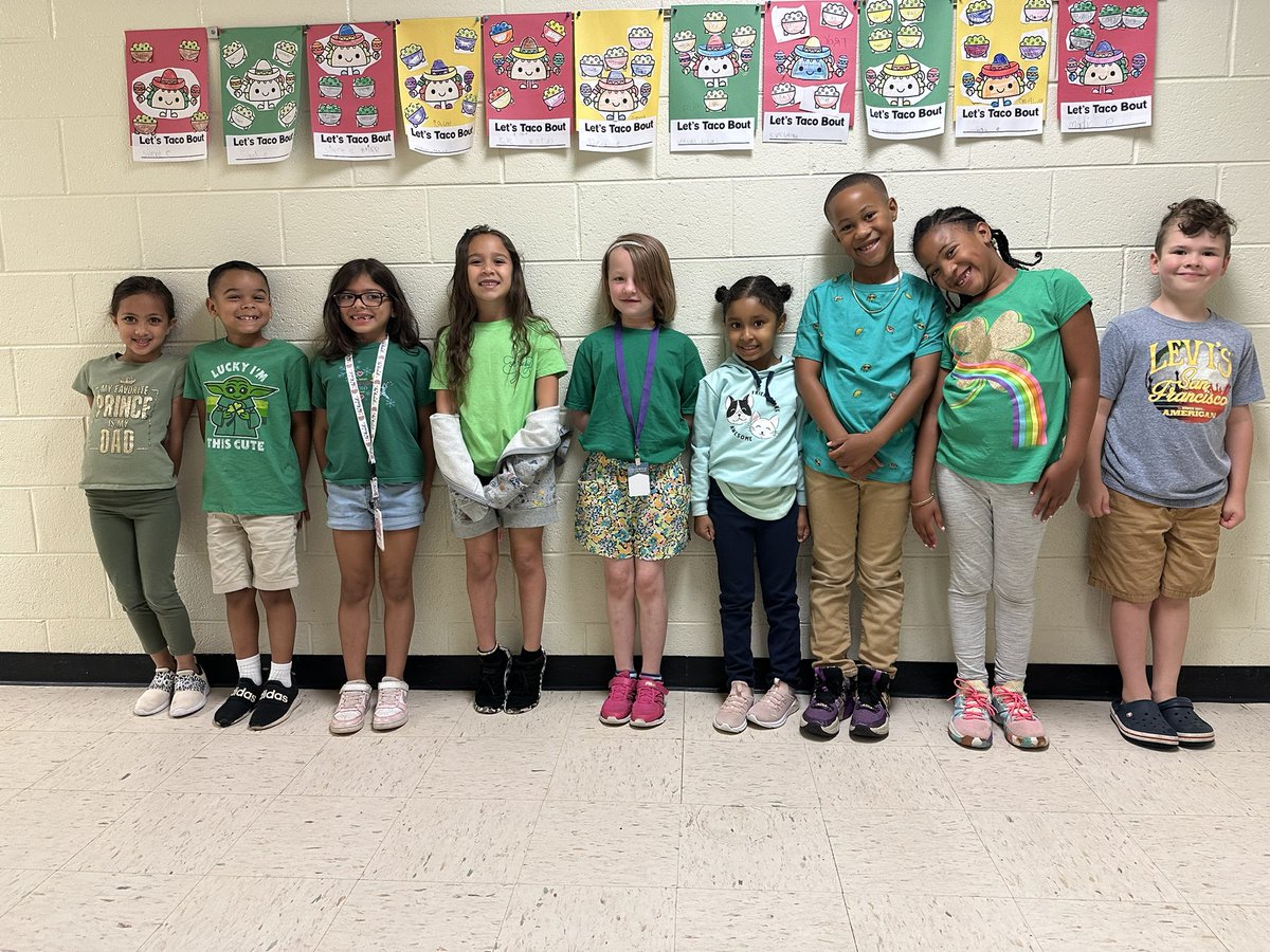 We wear GREEN in support of mental health awareness. 💚