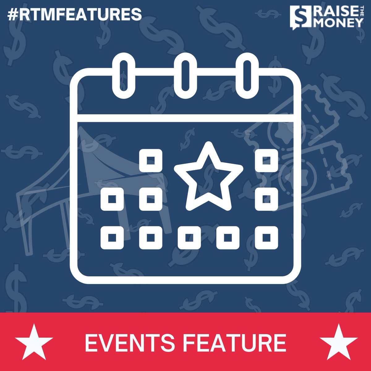 ChrisStewartAR's tweet photo. Hosting #Events and activating your audience are key for a successful campaign.  With #RaiseTheMoney you can sell a variety of tickets and keep track of attendees - all within your account. #RTMFeatures #Ticketing #Tickets #SpecialEvents #GrowYourCampaign https://t.co/mMQbjgEuNC