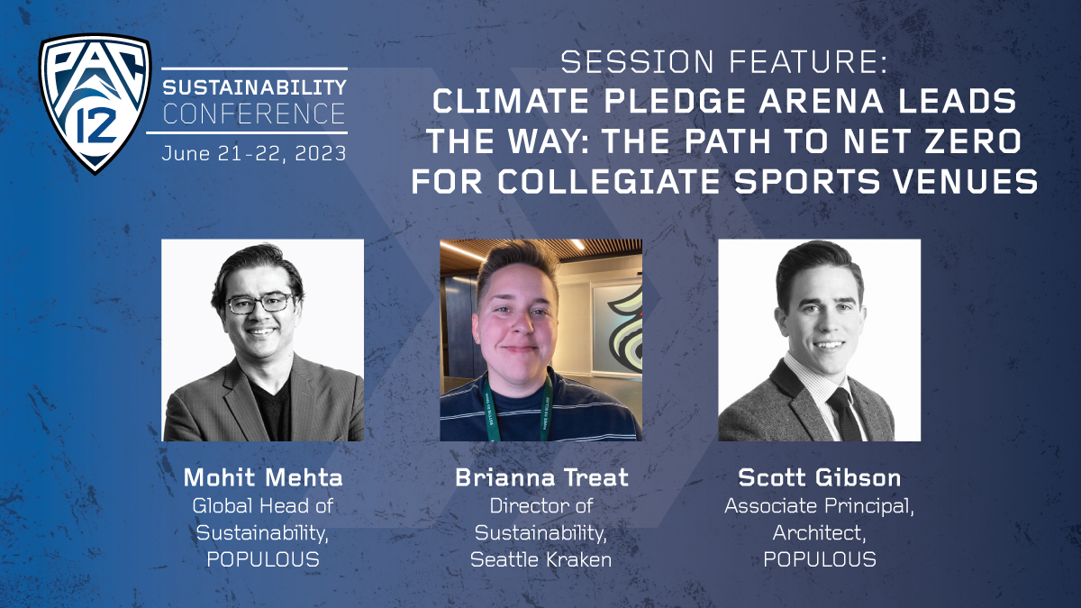 Join us at #Pac12TeamGreen Sustainability Conference to learn how <a href="/ClimateArena/">Climate Pledge Arena</a> became the first arena to earn <a href="/Living_Future/">Living Future</a> net zero carbon certification!

🗓️ June 21-22, 2023
📍 <a href="/Stanford/">Stanford University</a>
ℹ️ Pac12.me/23Susty