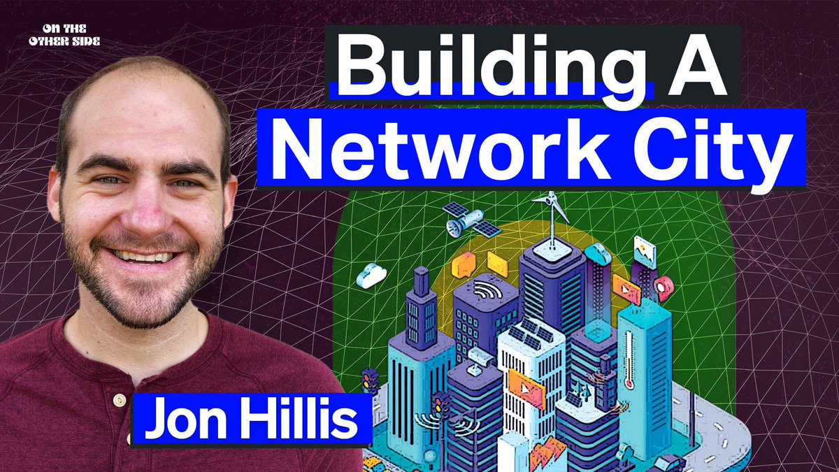 ontheOSpod's tweet image. Now is the time to build internet-native cities 🏙️

@JonathanHillis explains how in today's new episode!

→spoti.fi/3pQGfAK
→apple.co/42MCkDj
→youtu.be/i5AfpzgE6gA