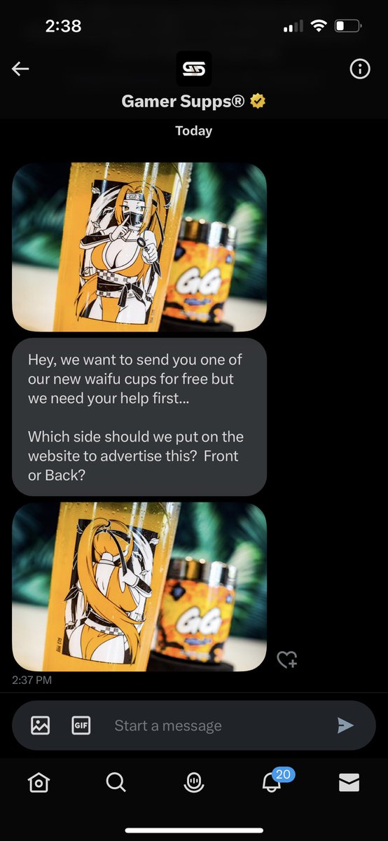 Gamer Supps® tweet media